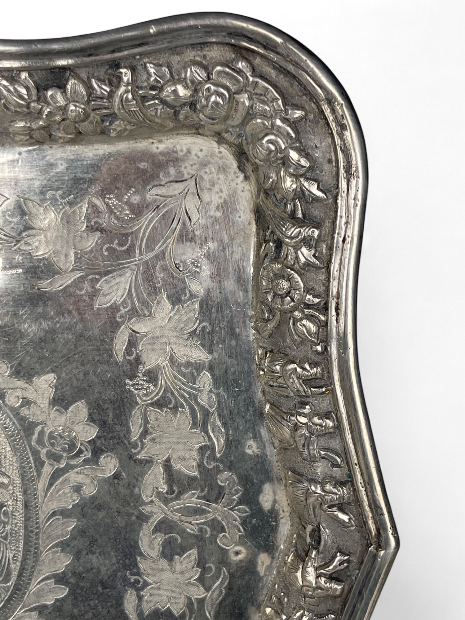 A Persian 84 Silver Tray - 3