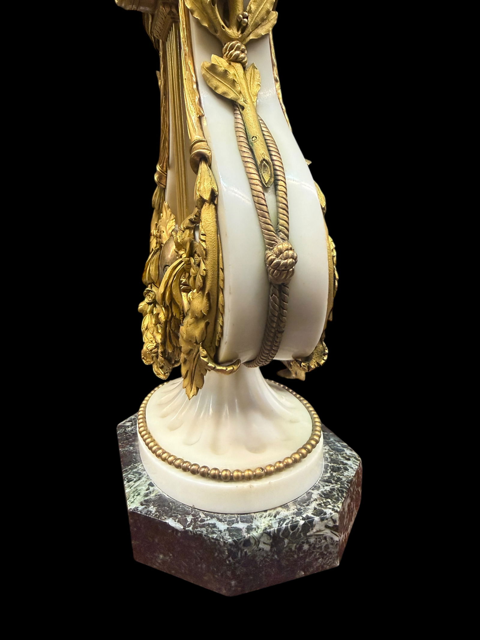 An Ormolu Mounted Marble Clock By Jean Joseph Lepante - 7