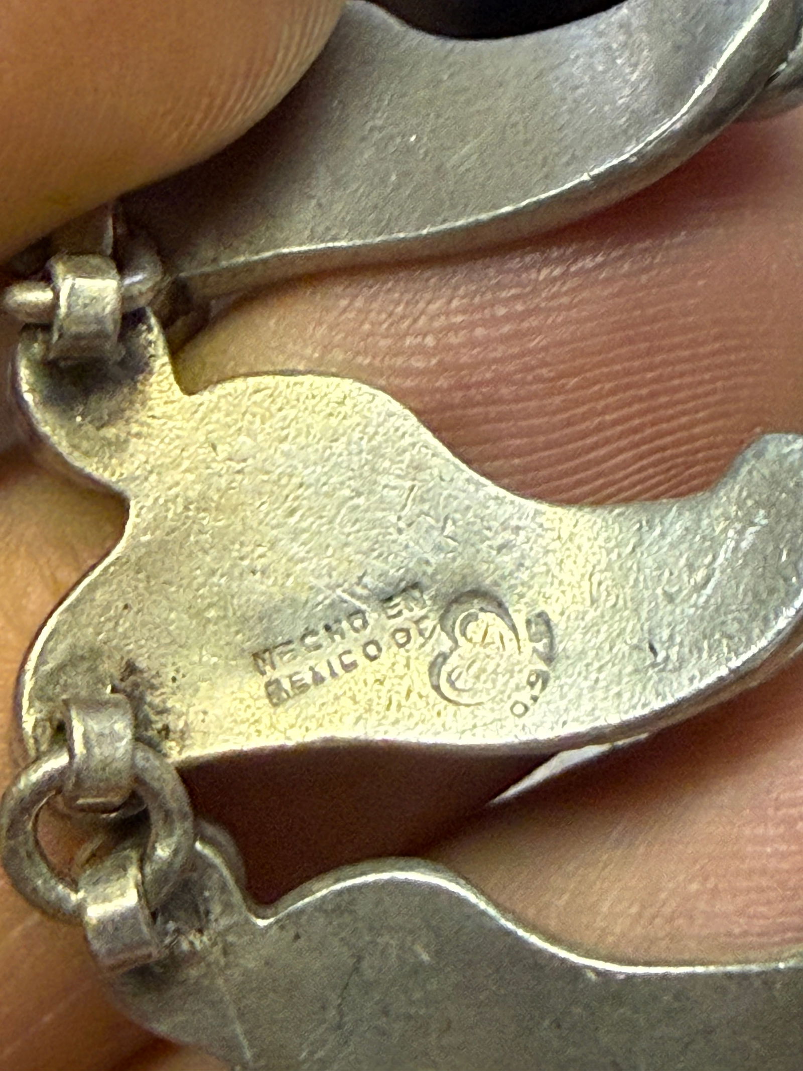 Mexican Sterling Silver Necklace - 4