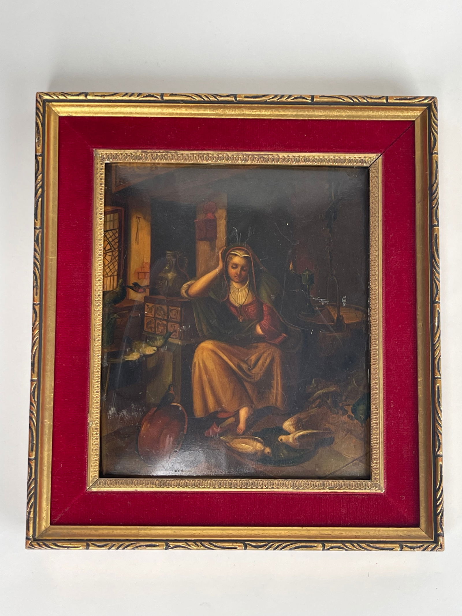 19th Century French Oil On Copper Painting (1 of 6)