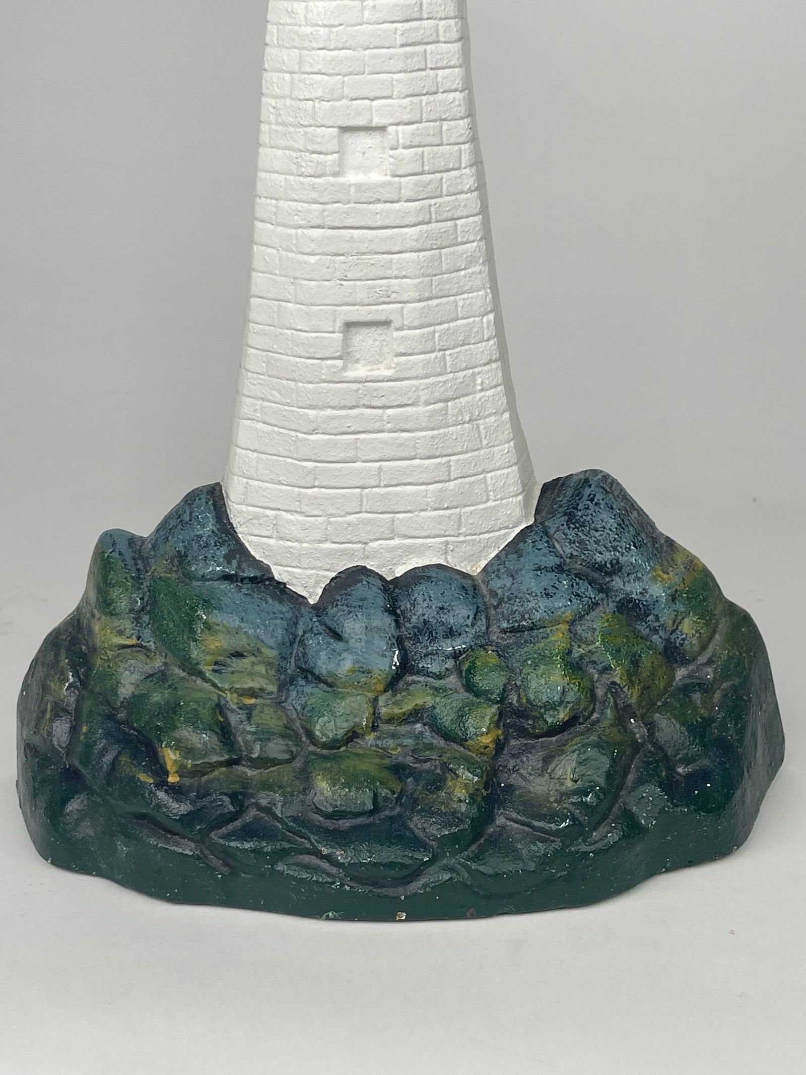 A Tall Cast Iron Lighthouse Doorstop - 2