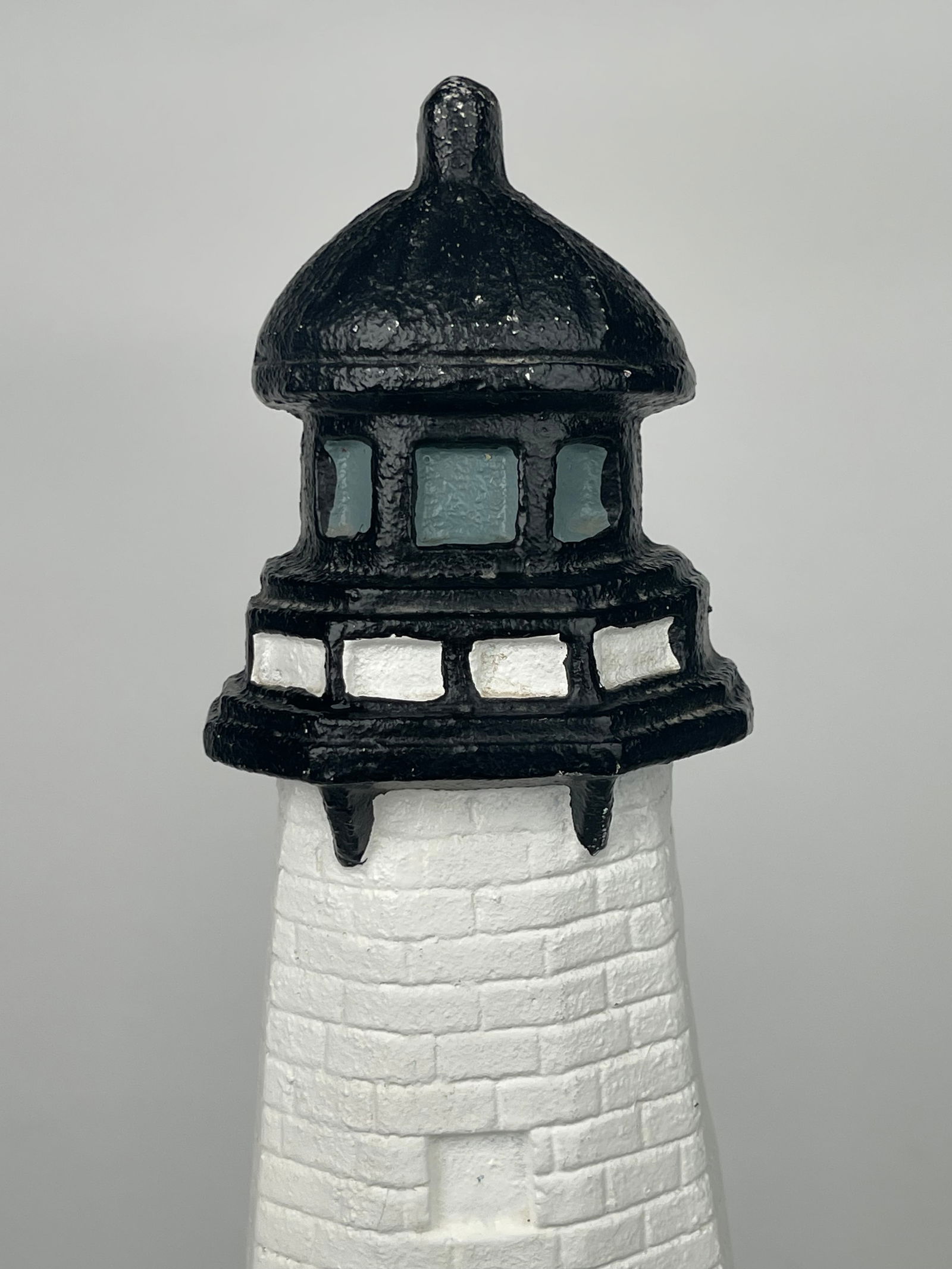 A Tall Cast Iron Lighthouse Doorstop - 3