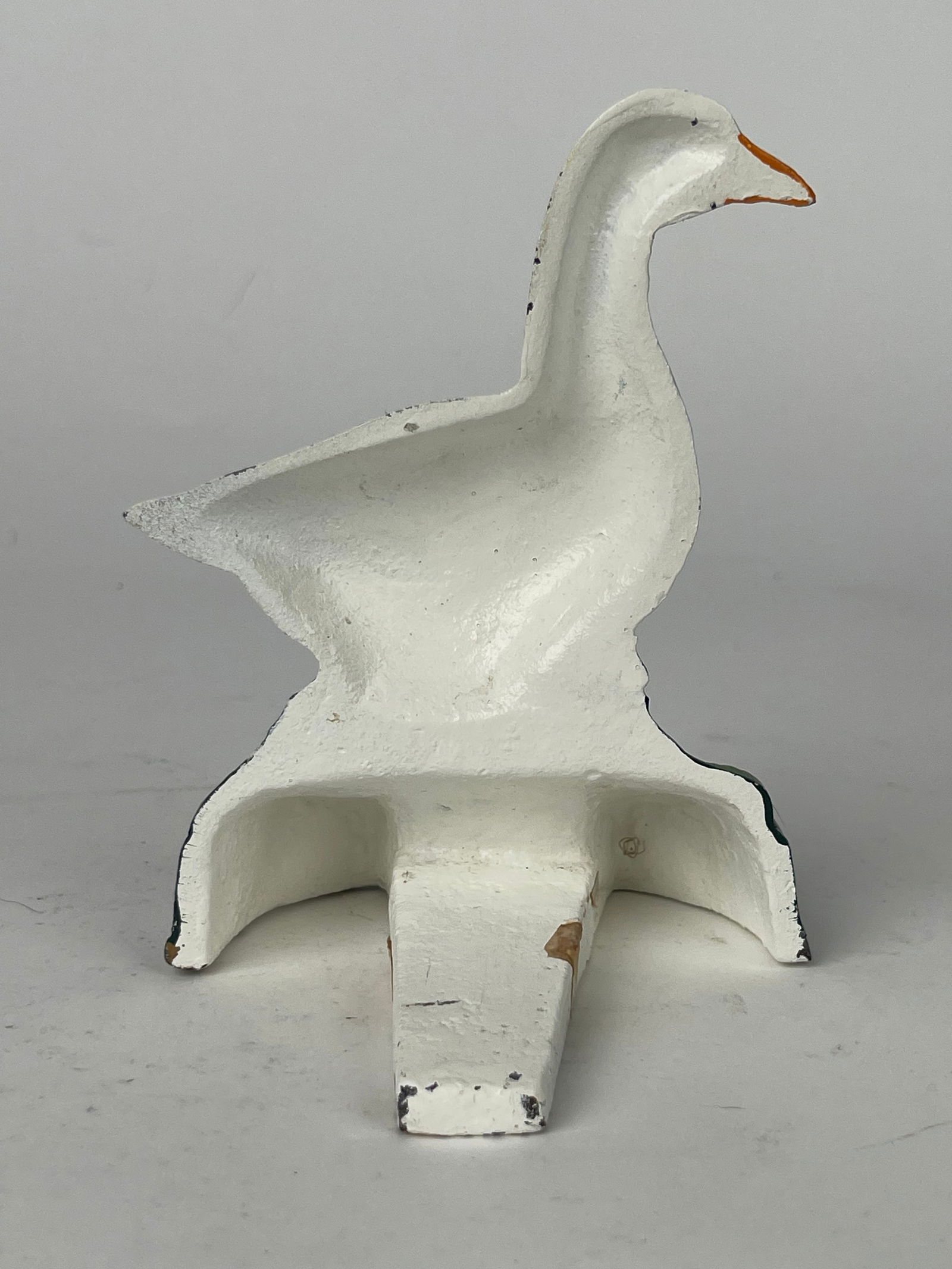 A Standing Duck Cast Iron Door Stop - 4