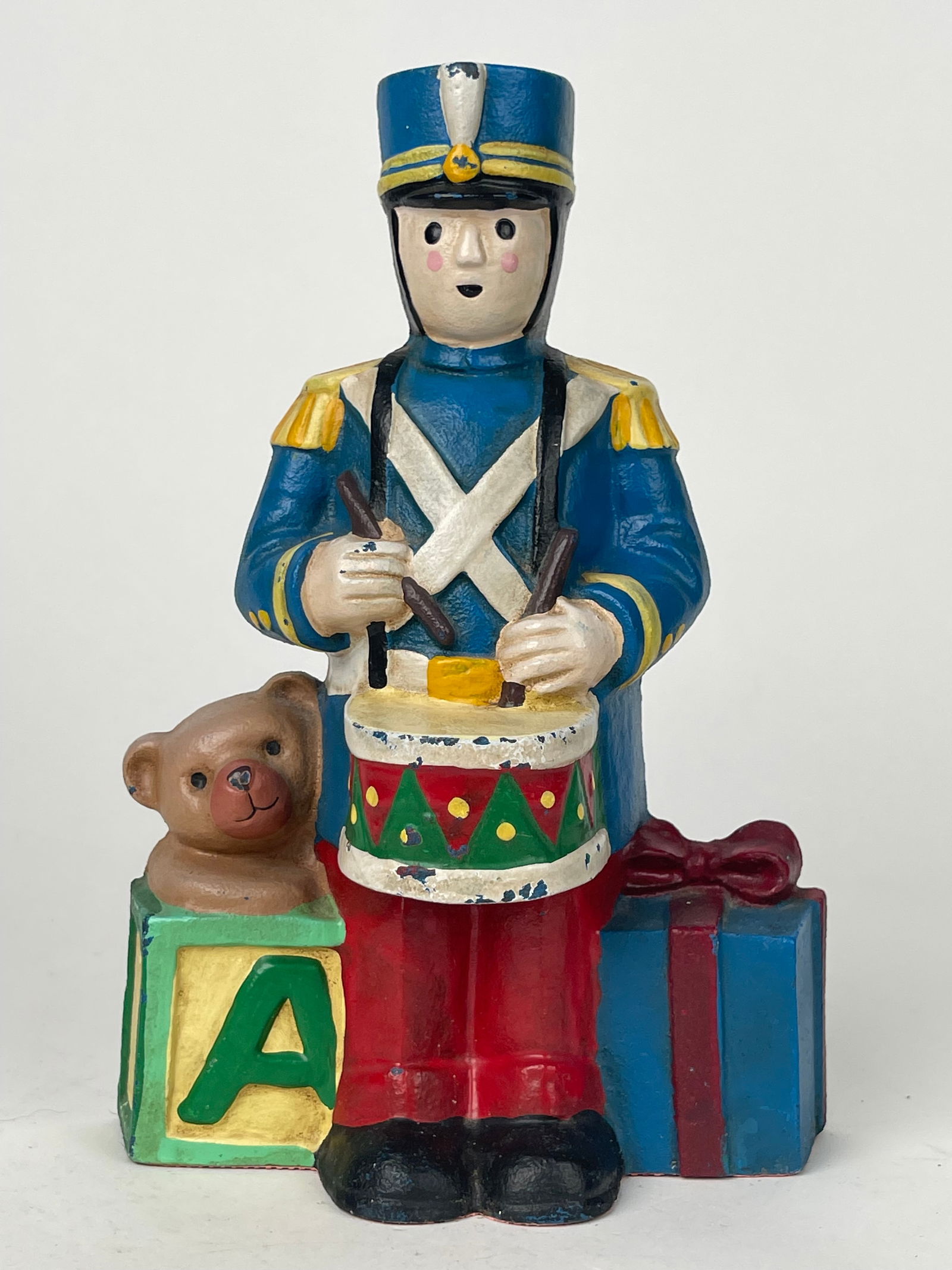 A Kids Toy Marchin Band Cast Iron Door Stop (1 of 5)