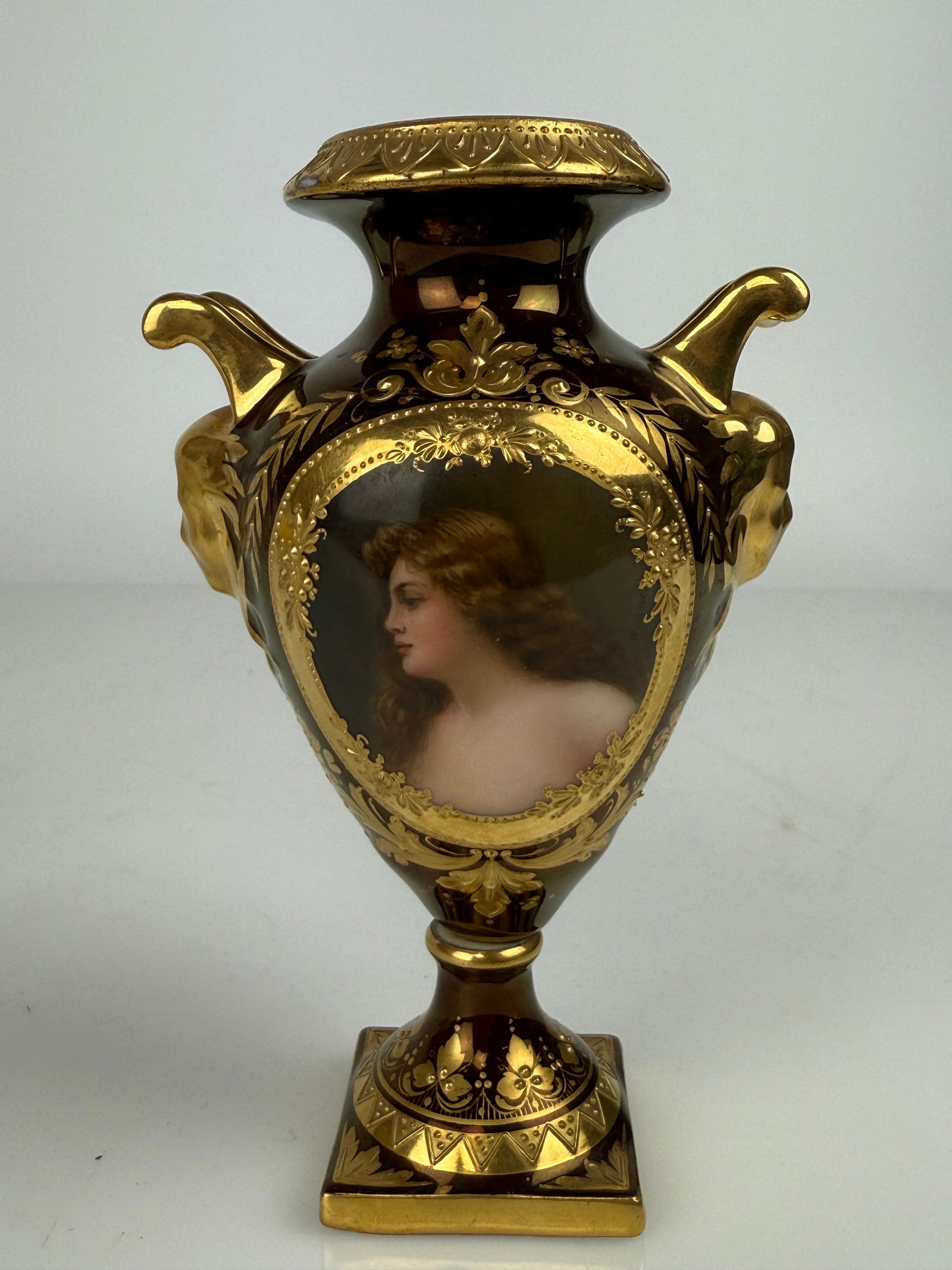19th Century Royal Vienna Hand Painted Porcelain Vase (1 of 5)