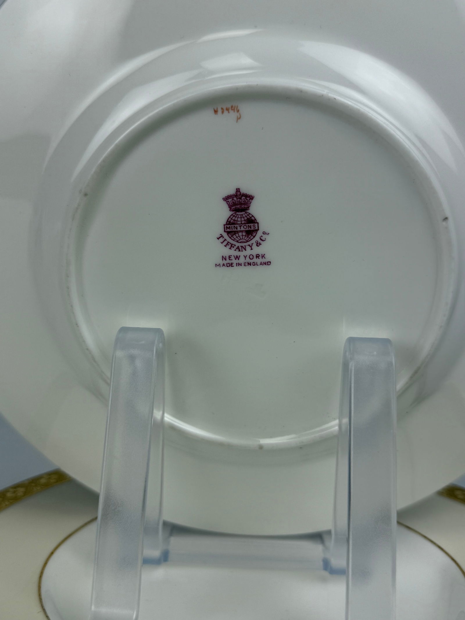 Tiffany & Co. Gilded Serving Plates By Minton - 4