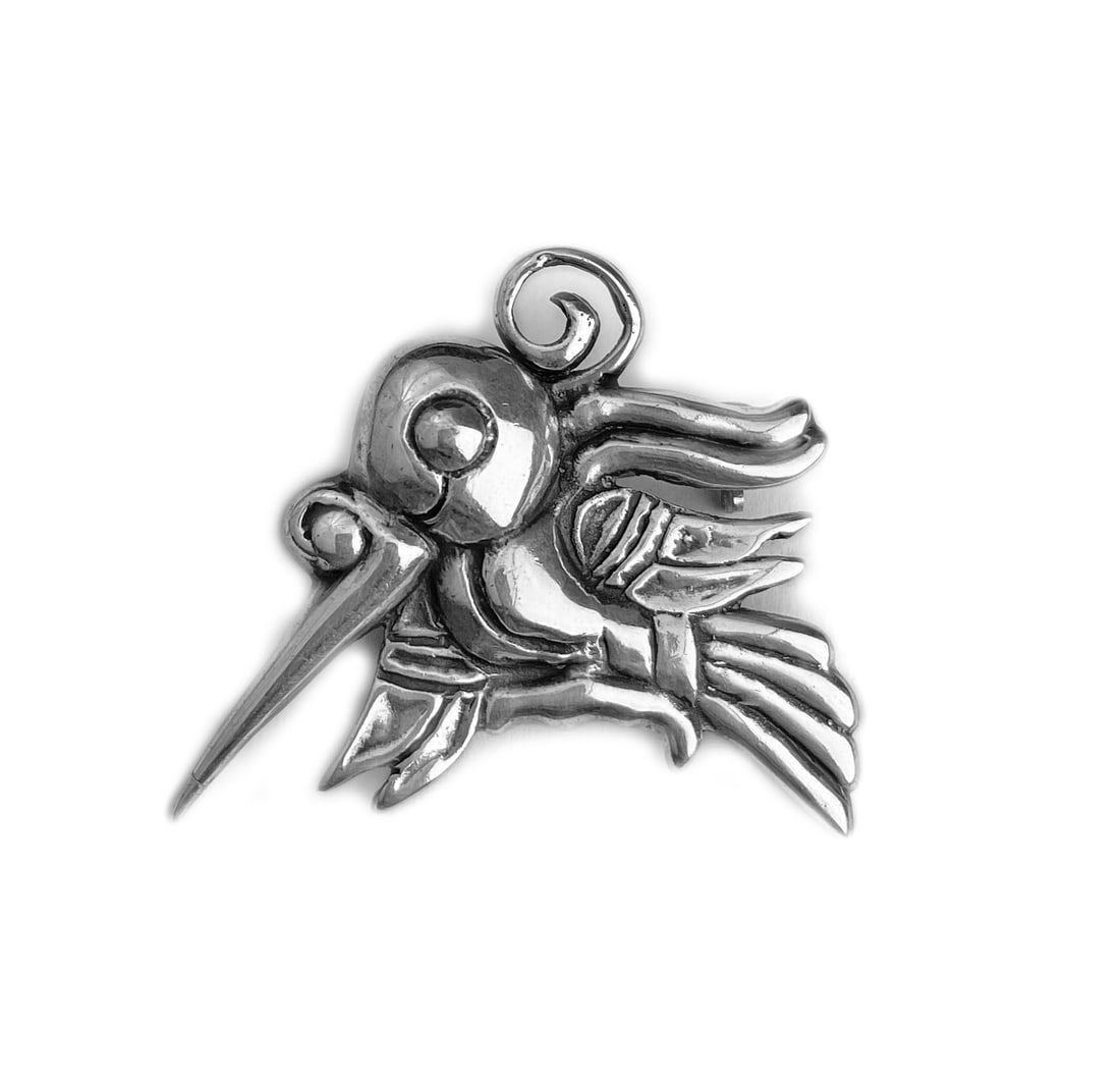 A William Spratling Sterling silver Brooch - 2