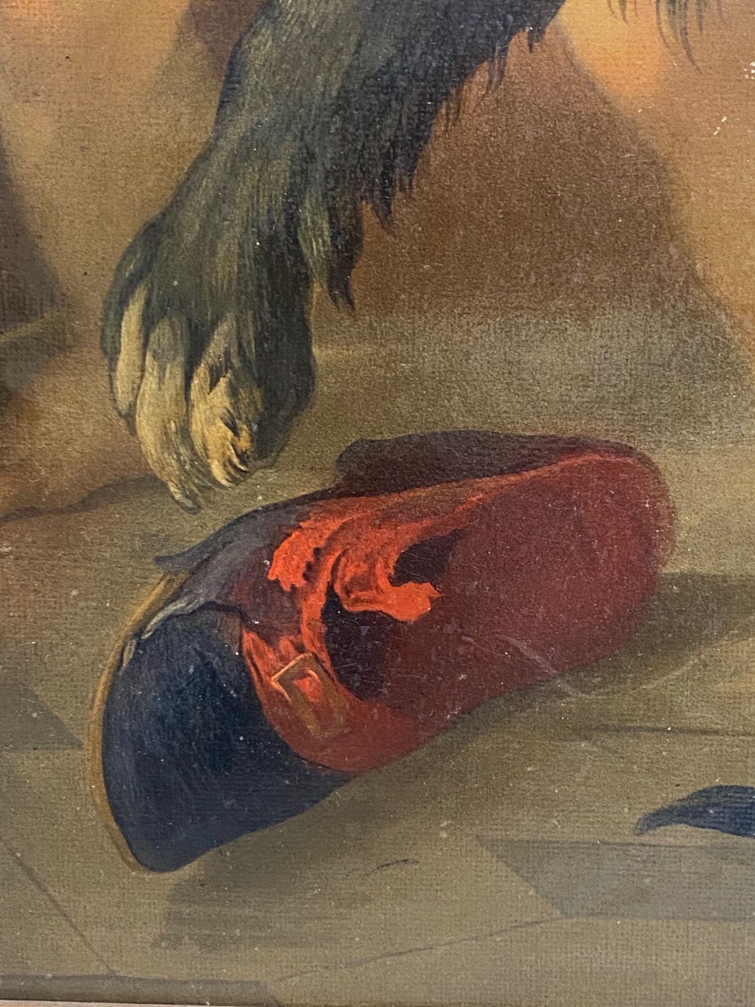 A Vintage Print on Board - 3