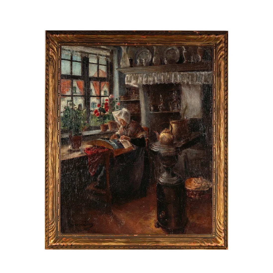 Alexander Oscar Levy (1881–1947)— Woman Reading by the Window (1 of 10)