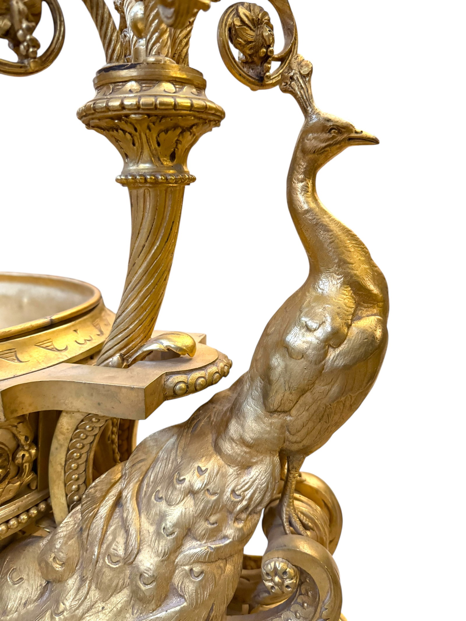 An Attractive & Massive 19th Century Gilt Bronze Centerpiece. France, 1880 - 12