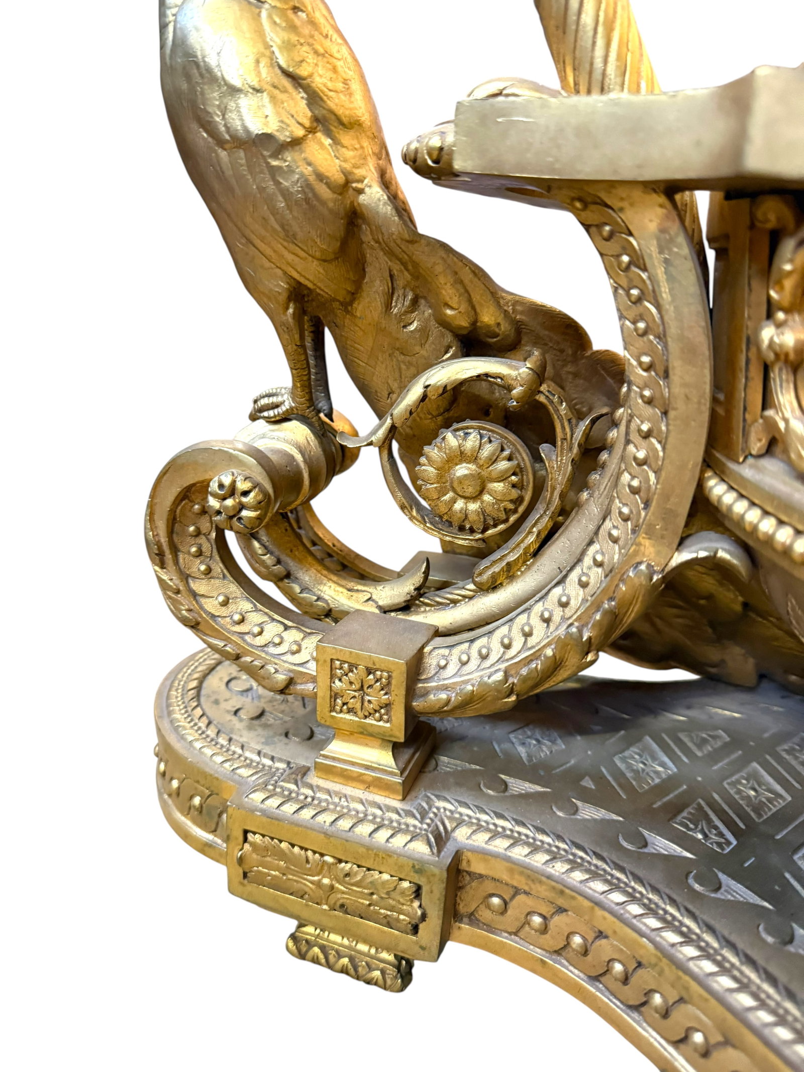 An Attractive & Massive 19th Century Gilt Bronze Centerpiece. France, 1880 - 14
