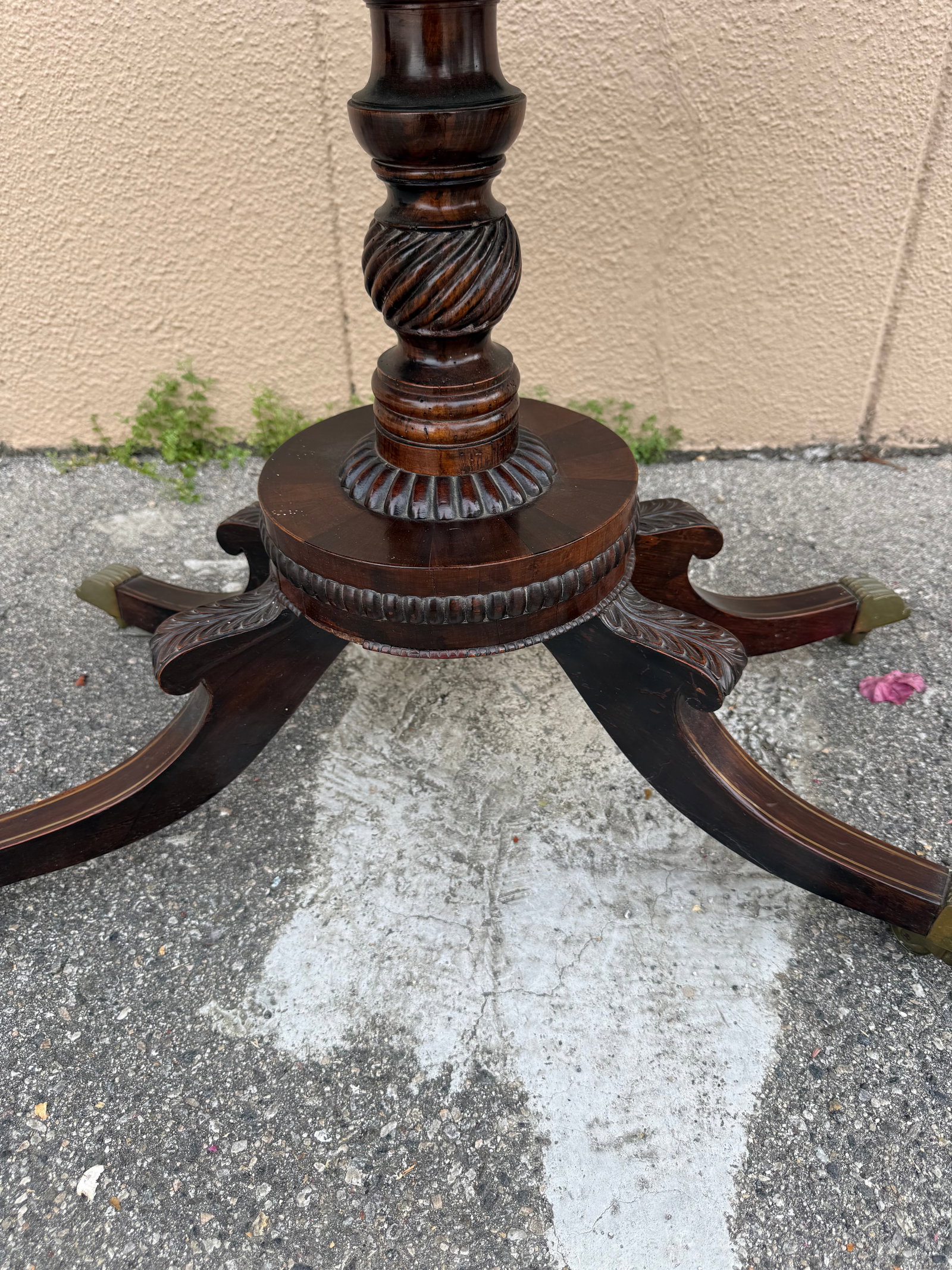 Regency Style Mahogany Flip-Top Game Table - 3