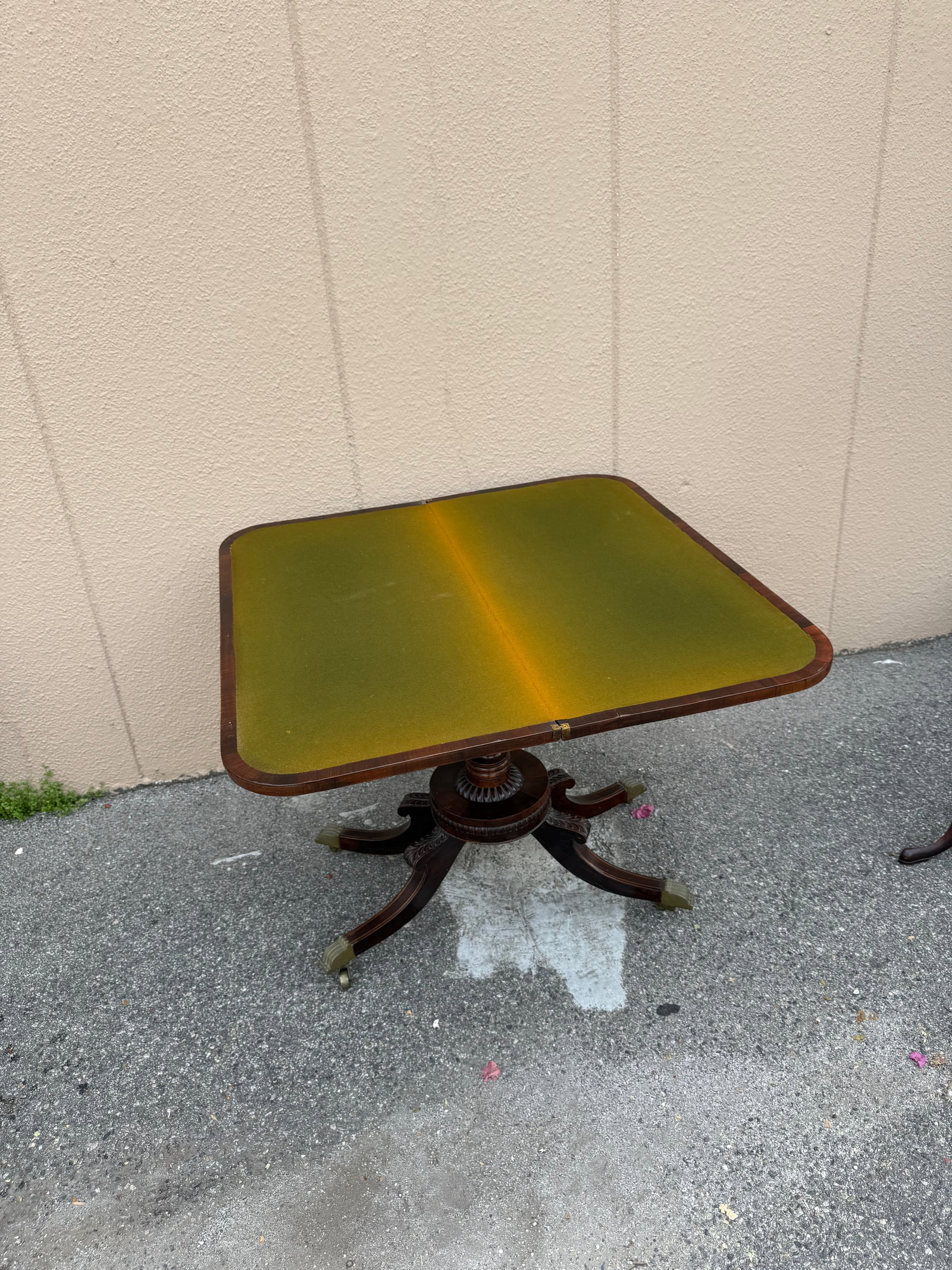 Regency Style Mahogany Flip-Top Game Table - 7