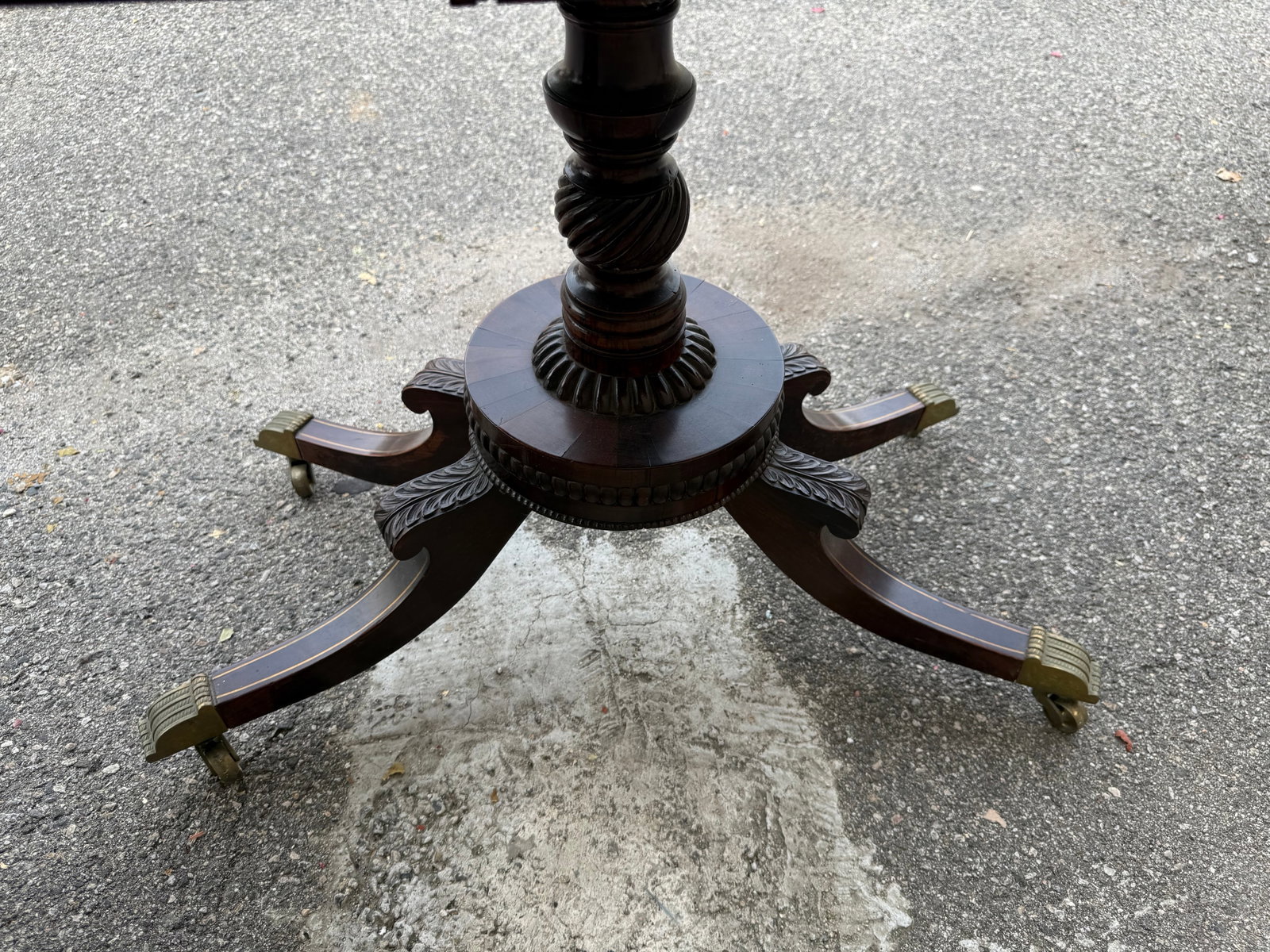 Regency Style Mahogany Flip-Top Game Table - 9