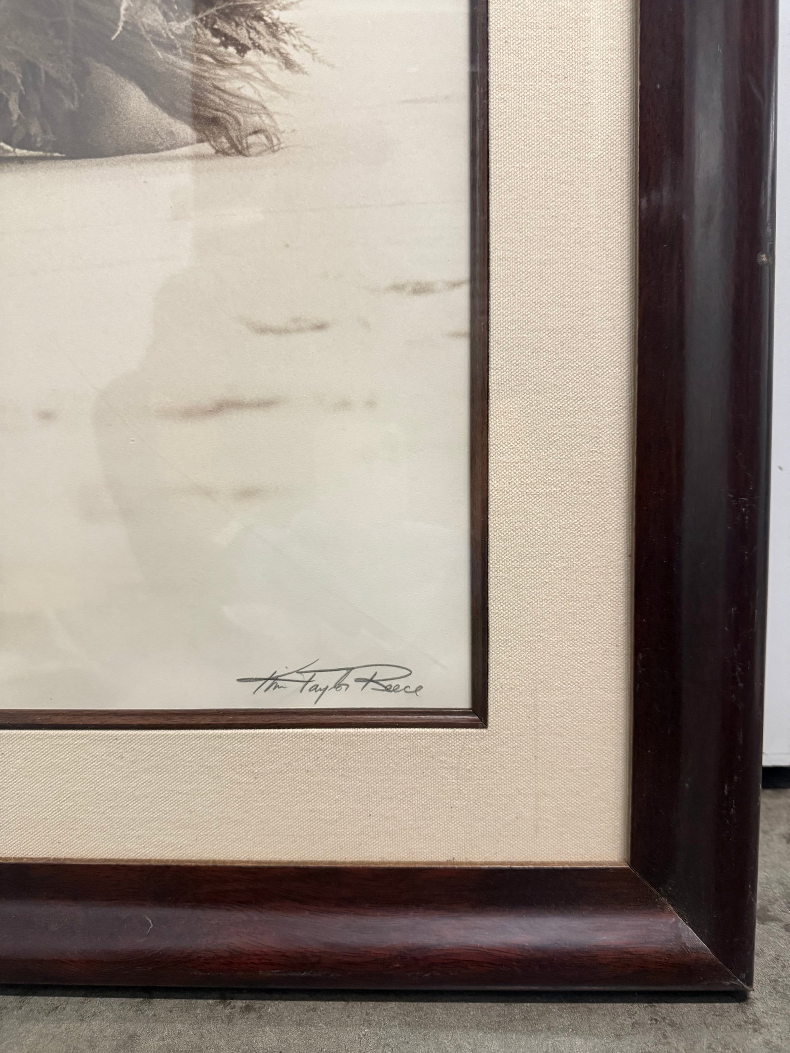 Kim Taylor Reece Framed Hula Print - 3