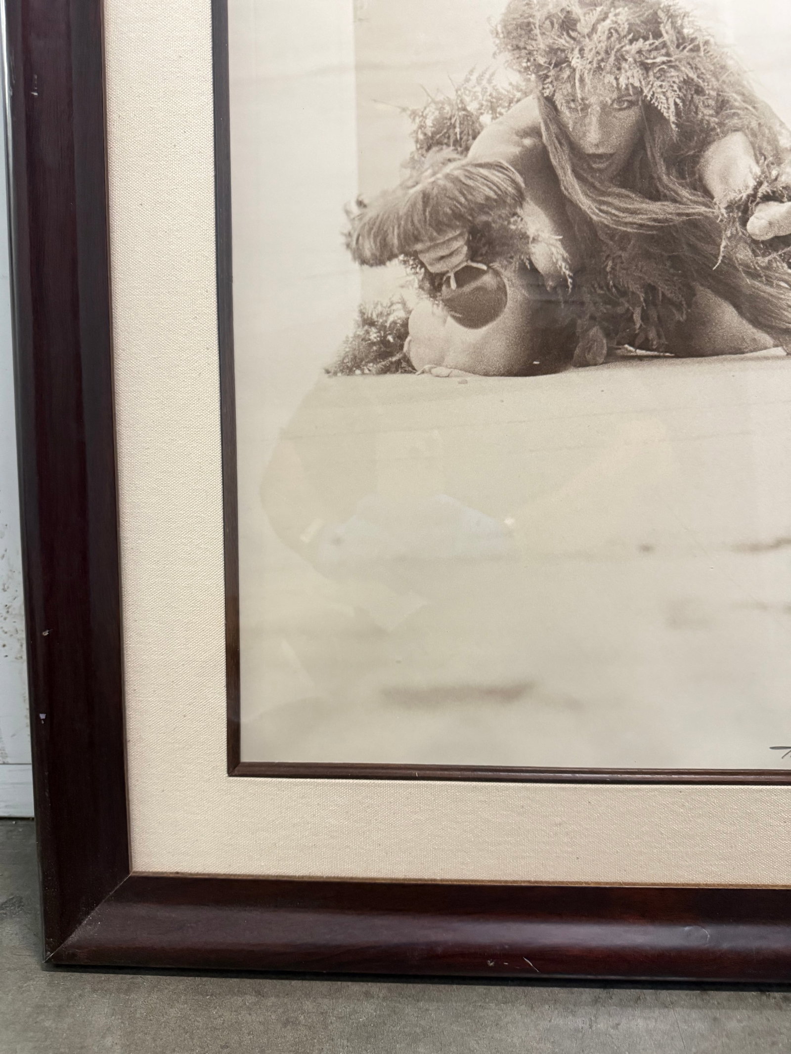 Kim Taylor Reece Framed Hula Print - 4