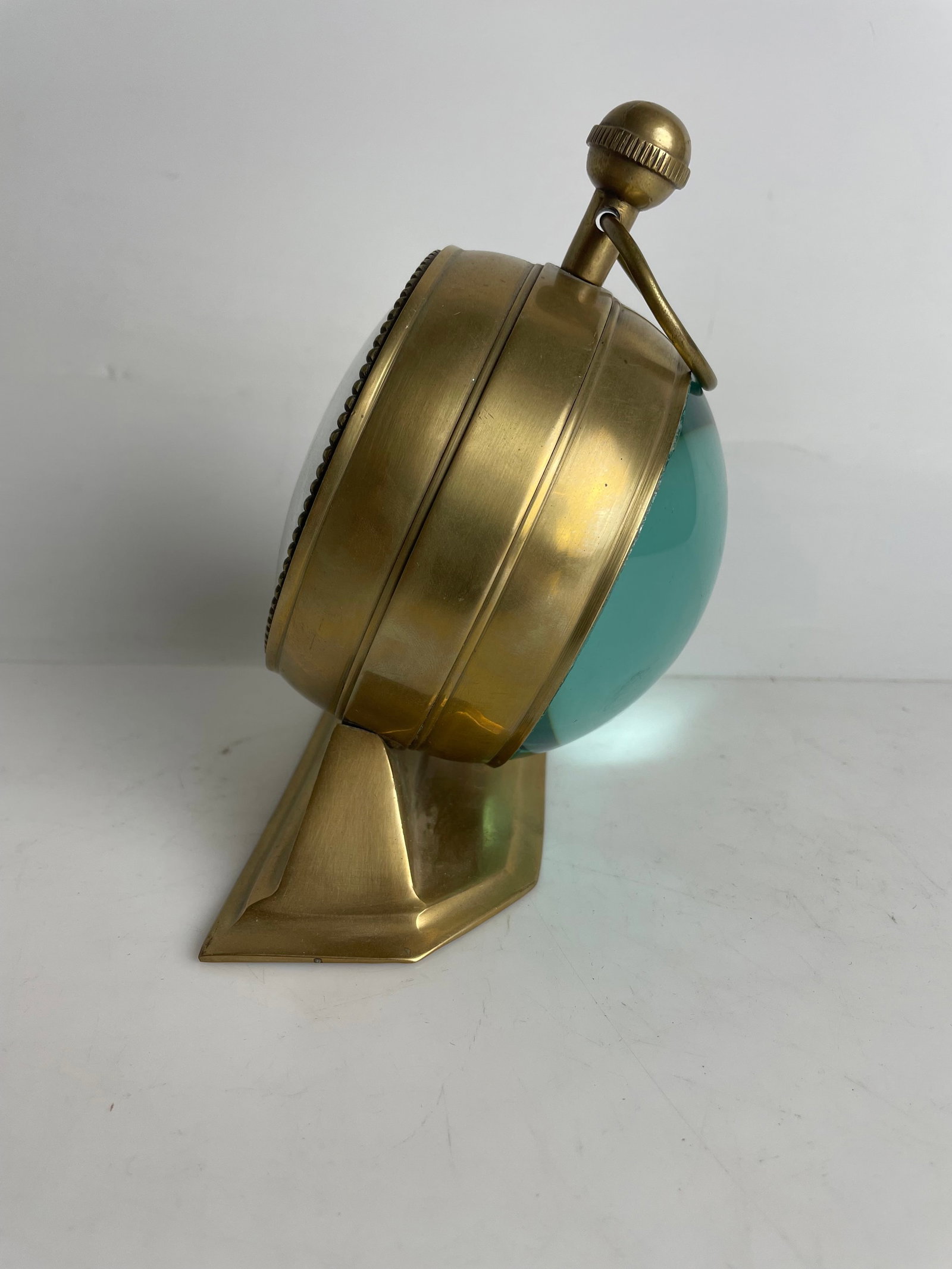 A Vintage Bronze Table Clock - 3