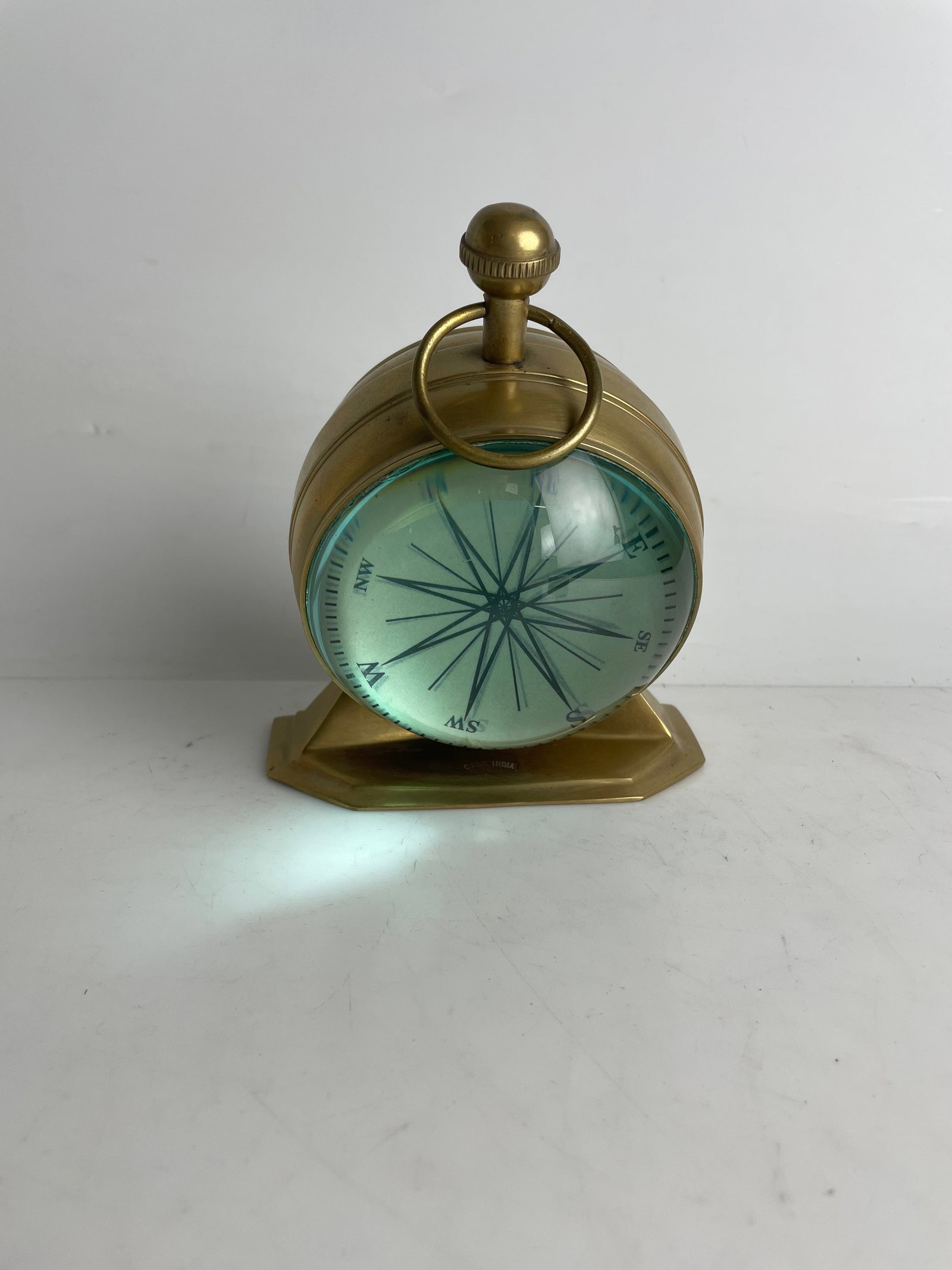 A Vintage Bronze Table Clock - 4