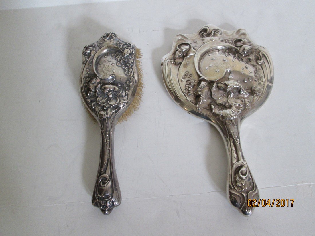 Art Nouveau SS partial dresser set (1 of 1)