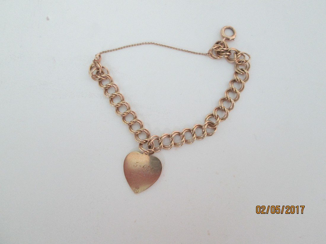 14kt charm bracelet (1 of 1)