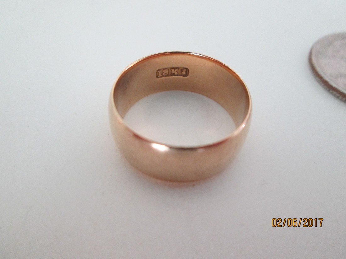18kt wedding ring (1 of 1)