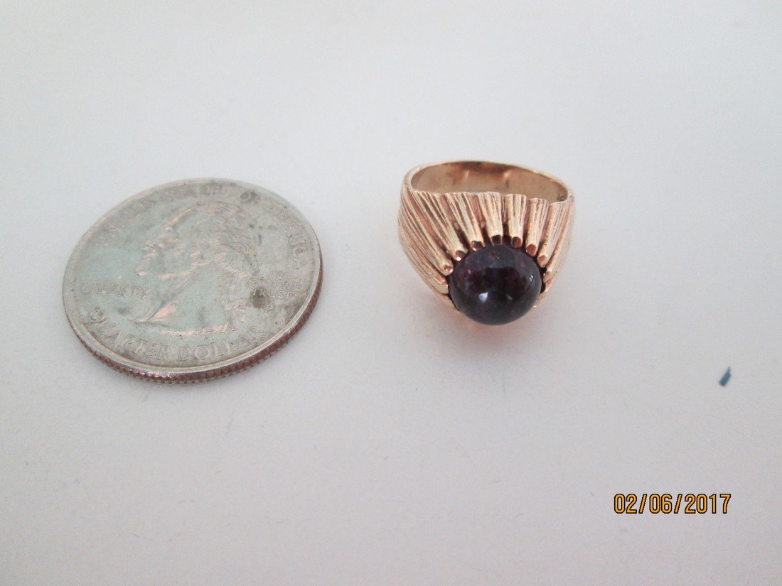 14kt & amethyst ring (1 of 1)