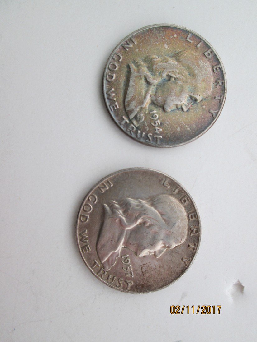 Franklin half-dollars (1 of 2)