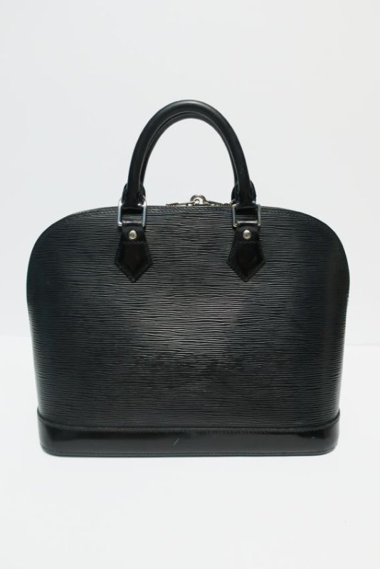LV Louis Vuitton Black 'Alma' Epi Leather Handbag (1 of 9)