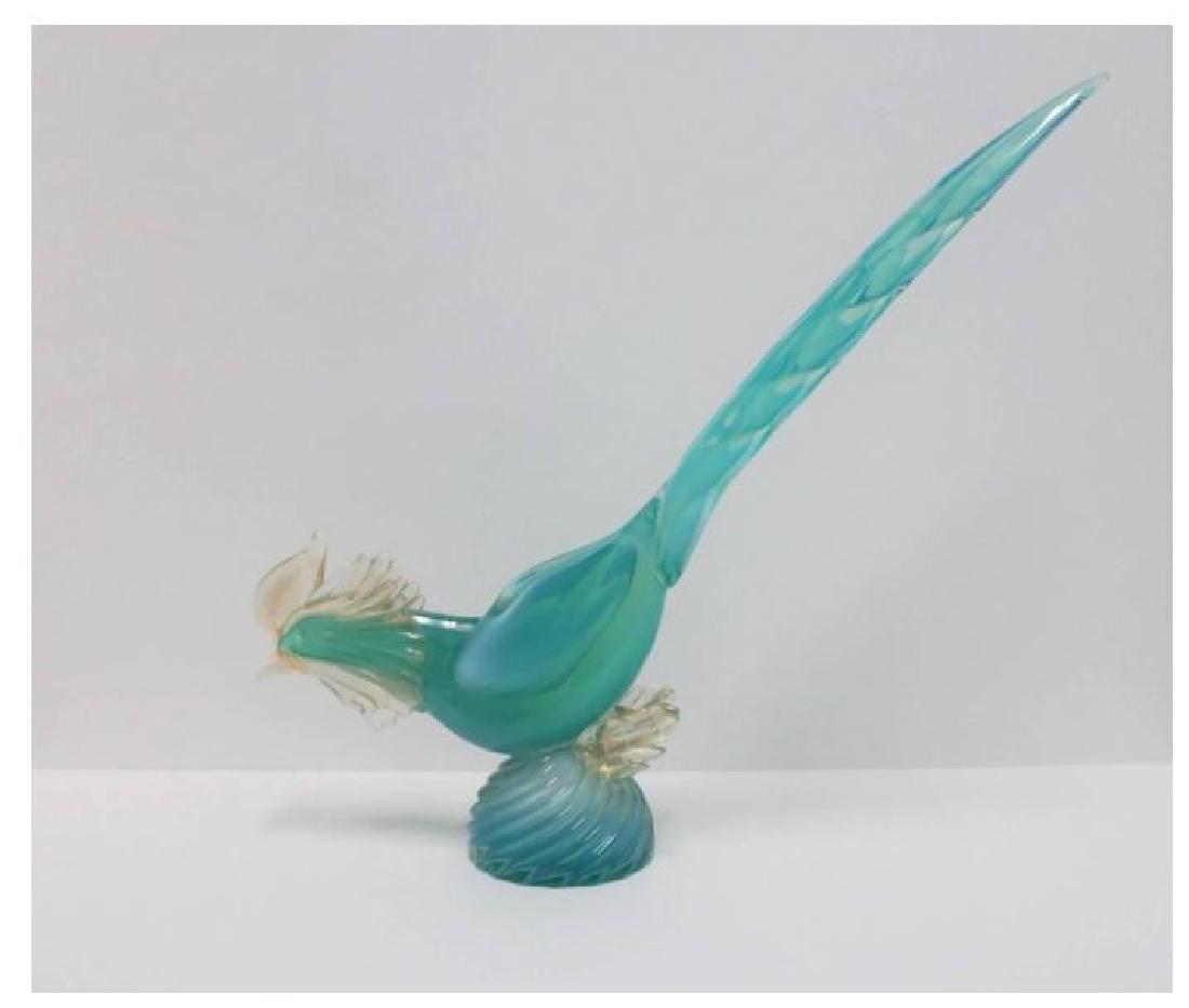 Murano Art Glass Bird Sculpture (1 of 7)