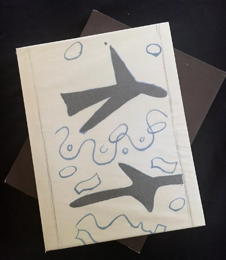 Braque (George), book with 3 original lithographs. (1 of 1)