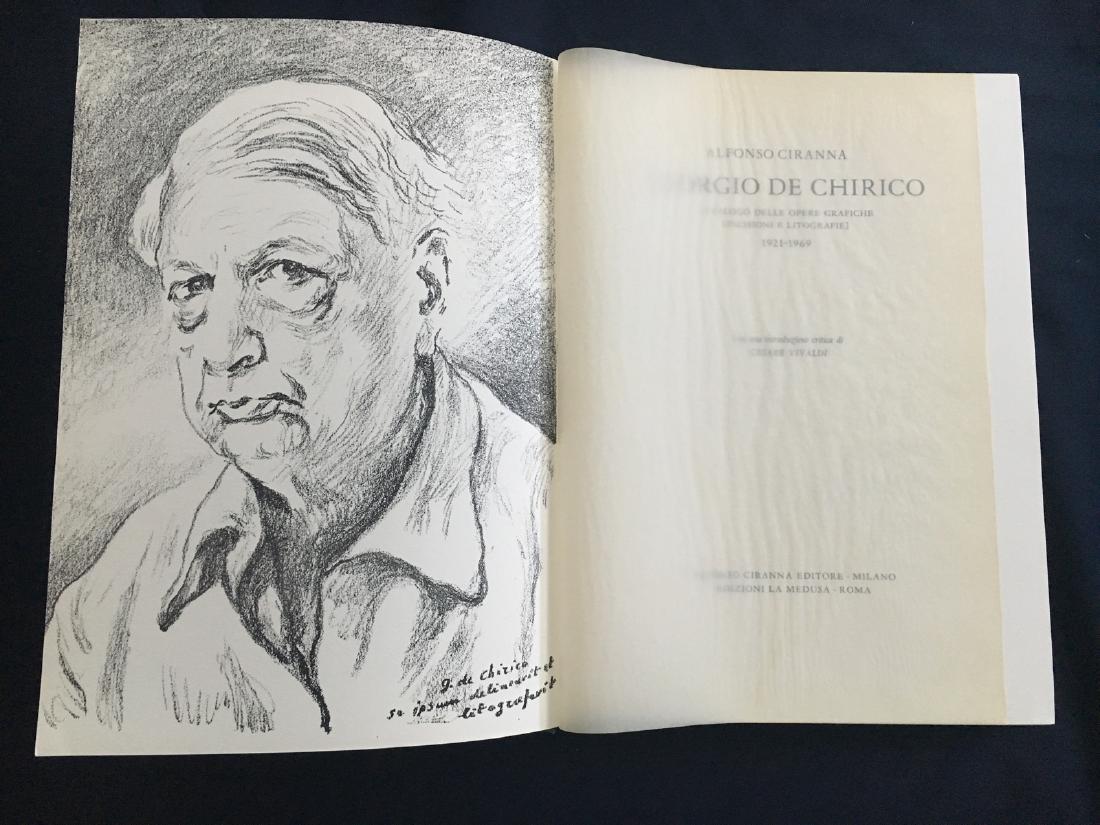 De Chirico (Giorgio), book with original lithograph. (1 of 1)