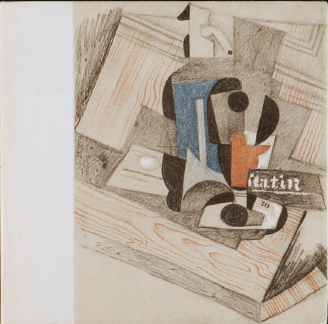 Juan Gris Dessins et Guaches 1910-1927 with one (1 of 1)