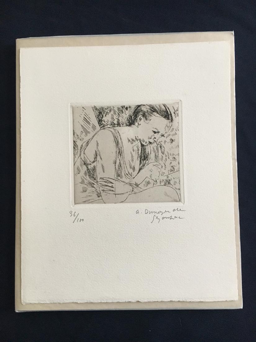 L'Art D'Aujourd'hui 1924 Segonzac original s/n etching (1 of 1)
