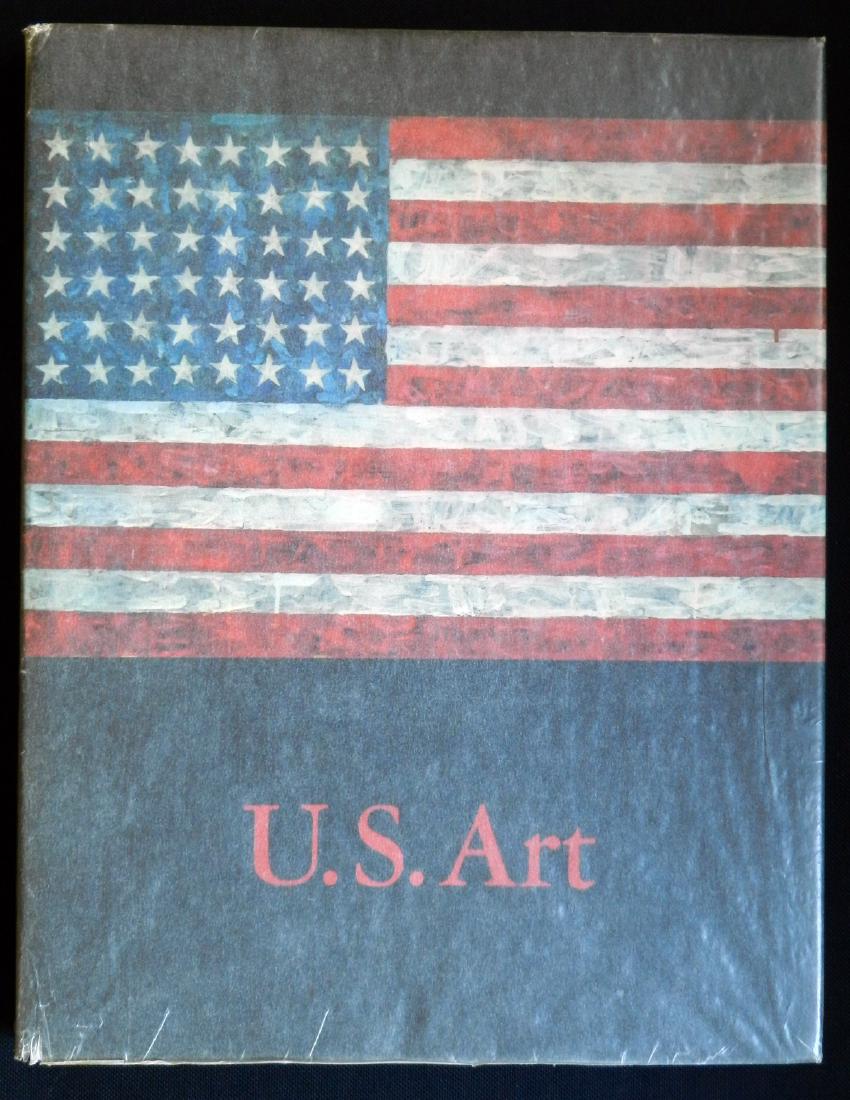 U.S. ART, lithographs by Johns, Motherwell, Indiana. (1 of 1)