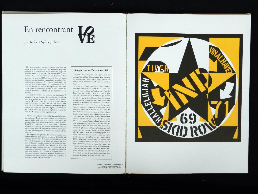 Two original lithographs by Hartung and Indiana (1 of 1)