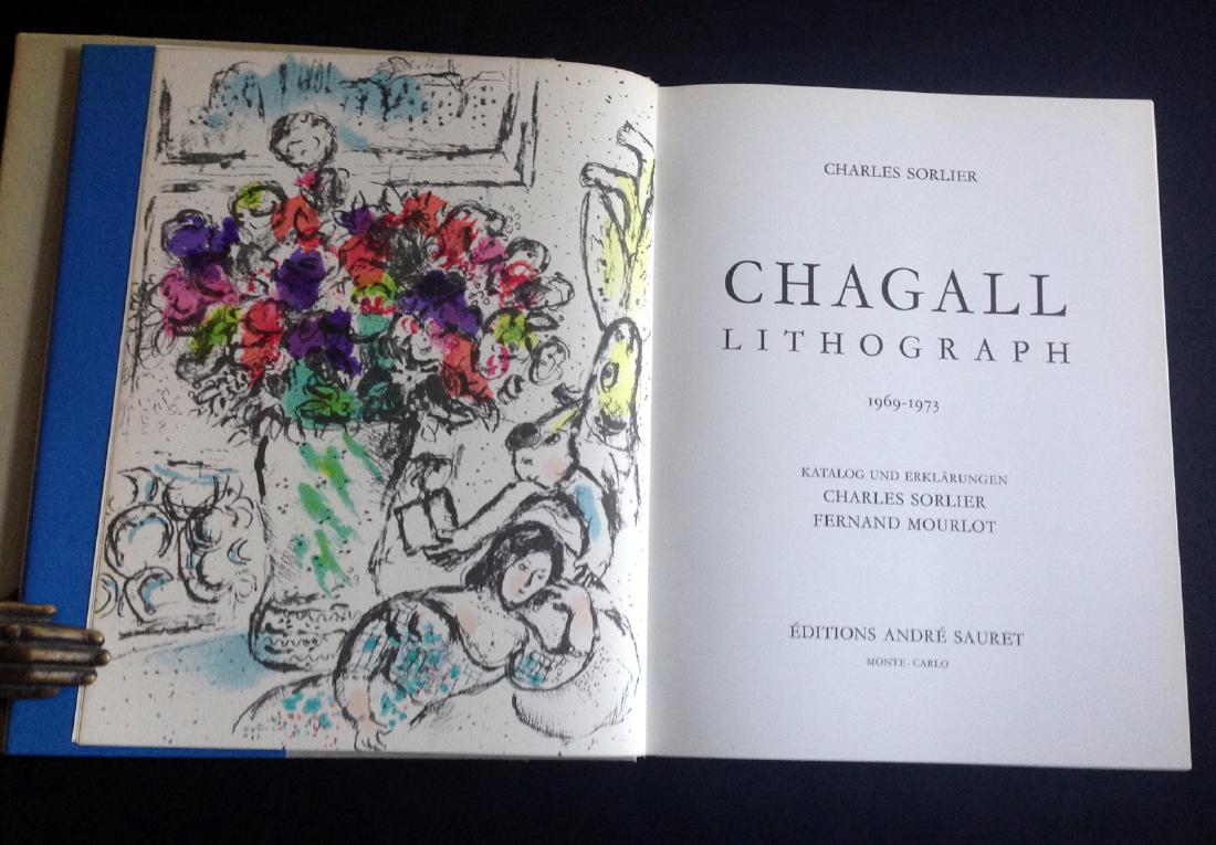Chagall lithographe IV with 2 lithographs. (1 of 1)