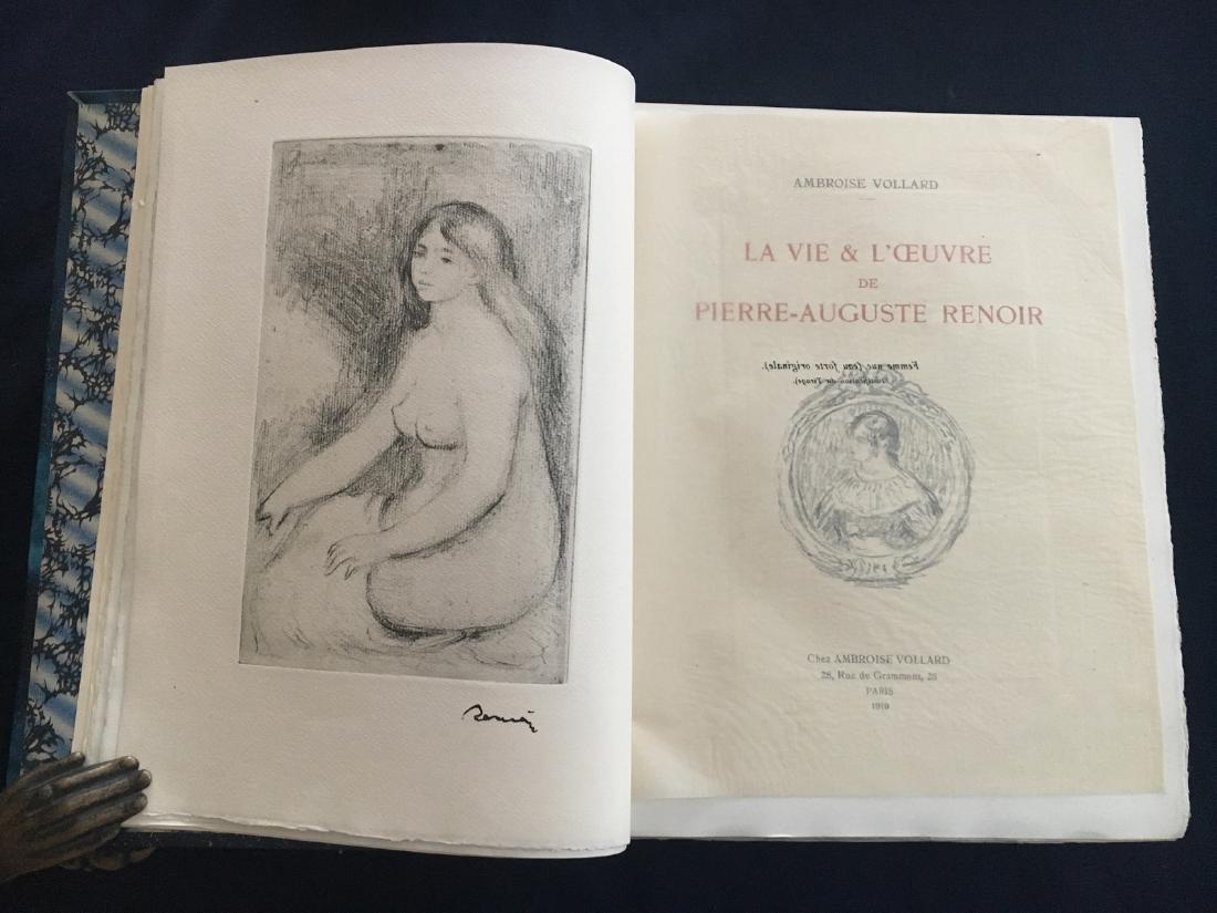 La Vie et l’Œuvre de Pierre-Auguste Renoir with etching (1 of 1)