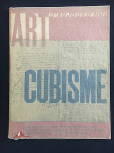 Art D'Aujourd'Hui, 1953, with silkscreen by Gris.: Le Cubisme. Serie 4 No 3-4. Paris: Art d'Aujourd'hui, 1953. French Art Magazine, directed by Andre Bloc. With a silkscreen after Juan Gris "Le compotier" 1923. Pictorial soft cover with Apollinaire co