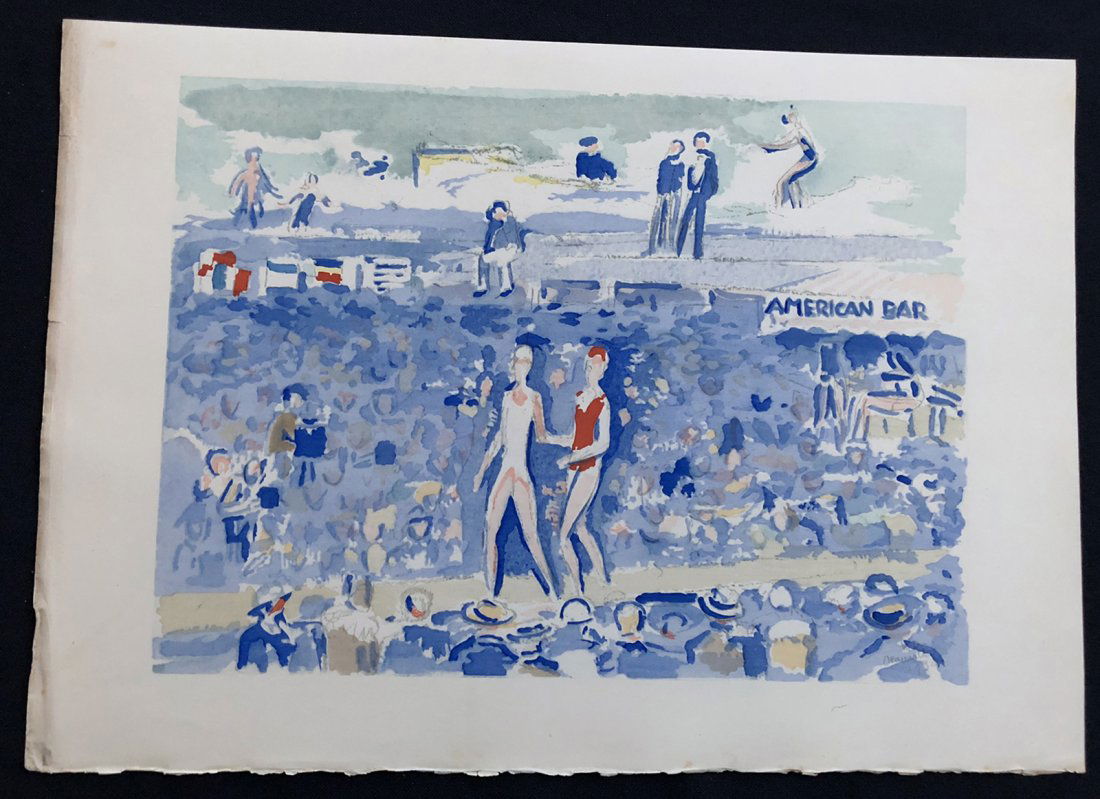 Van Dongen Kees. Deauville. 1931, Portfolio with five (1 of 1)