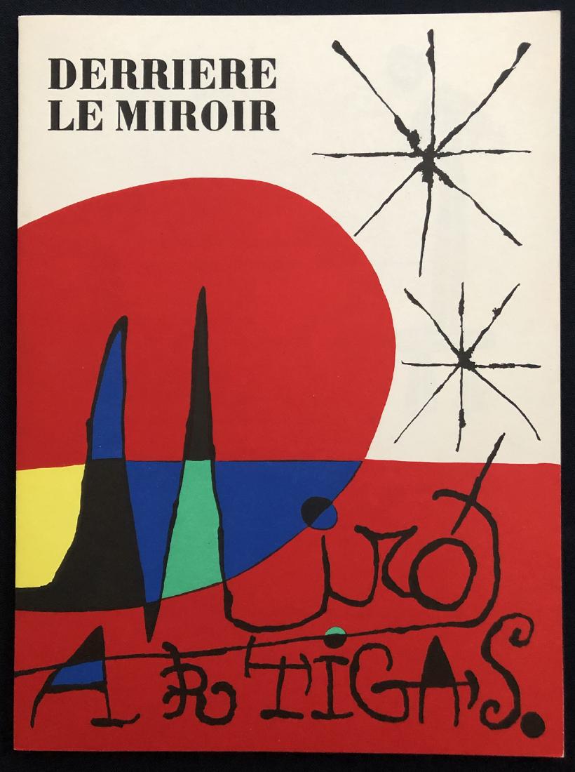 Derriere le Miroir 87-88-89. 3 lithographs by Miro (1 of 1)