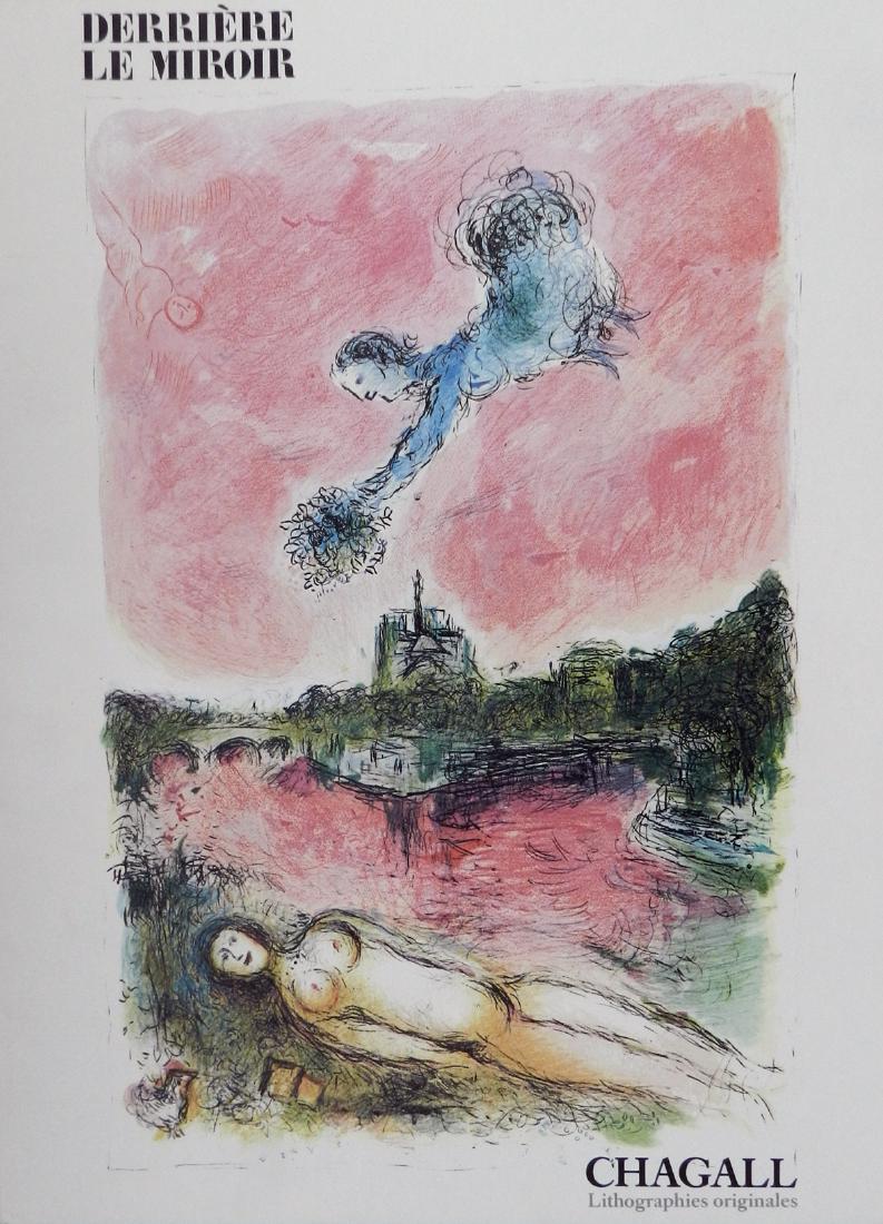 Derriere le Miroir 246. Lithograph in color by Chagall (1 of 1)