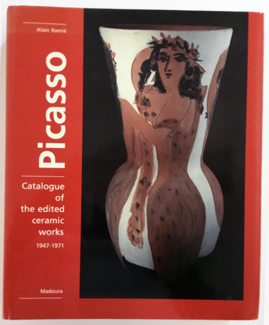 Picasso: Catalogue of the edited Ceramic Works: Andre Ramie. Atelier Madoura, 1988. Catalog raisonnÃ© of the ceramic work of Picasso, executed between 1947 and 1971, at atelier Madoura where Suzanne and Georges RamiÃ© welcomed the artist in 194