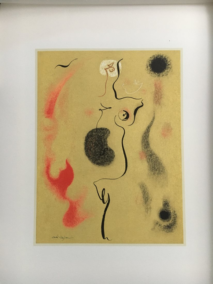 Portfolio 60 prints by Masson.: 46 - 52 – 60 prints by Masson. Portfolio60 Beautiful prints by Masson. Sartre Jean Paul - Benincasa Carmine. Edizioni SEAT, Torino, 1981 Portfolio with 60 beautiful prints by Andre` Masson protected