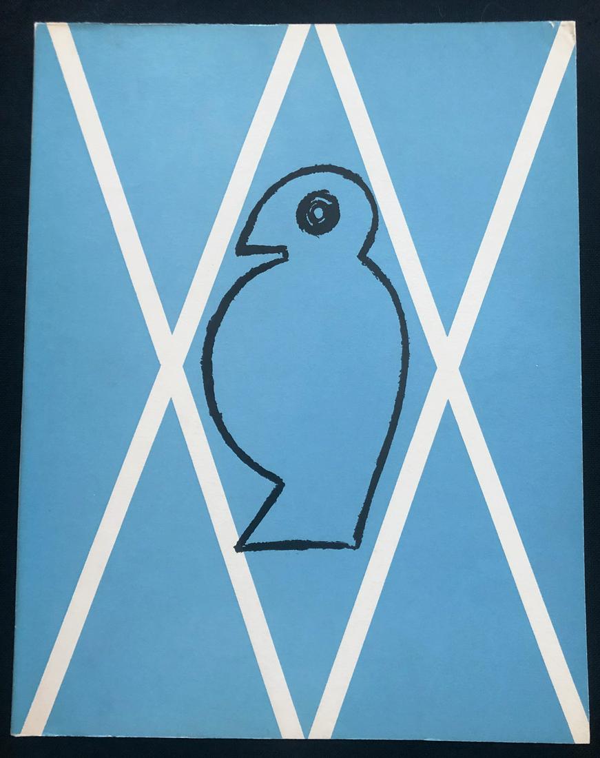 Revue XXe siecle 11, 1958, Braque, Ernst, Arp, other (1 of 1)