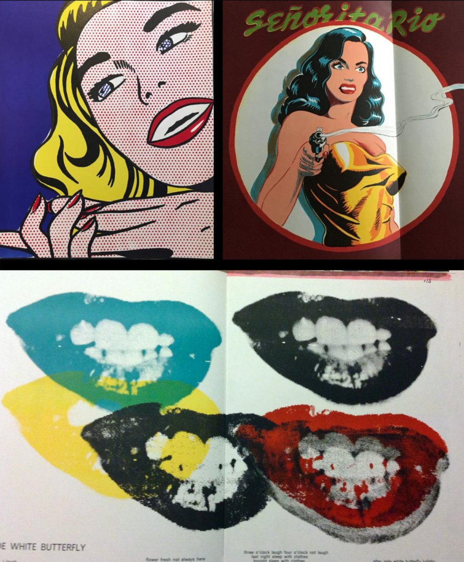 1¢ Life (ONE CENT LIFE), 1964. Portfolio with 62: TING, Walasse. 1¢ Life (ONE CENT LIFE). With 62 original lithographs by: W. Ting, P. Alechinsky, K. Appel, E. Baj, S. Francis, R. Indiana, A. Jorn, Roy Lichtenstein, J. Mitchell, C. Oldenburg, M. Ram