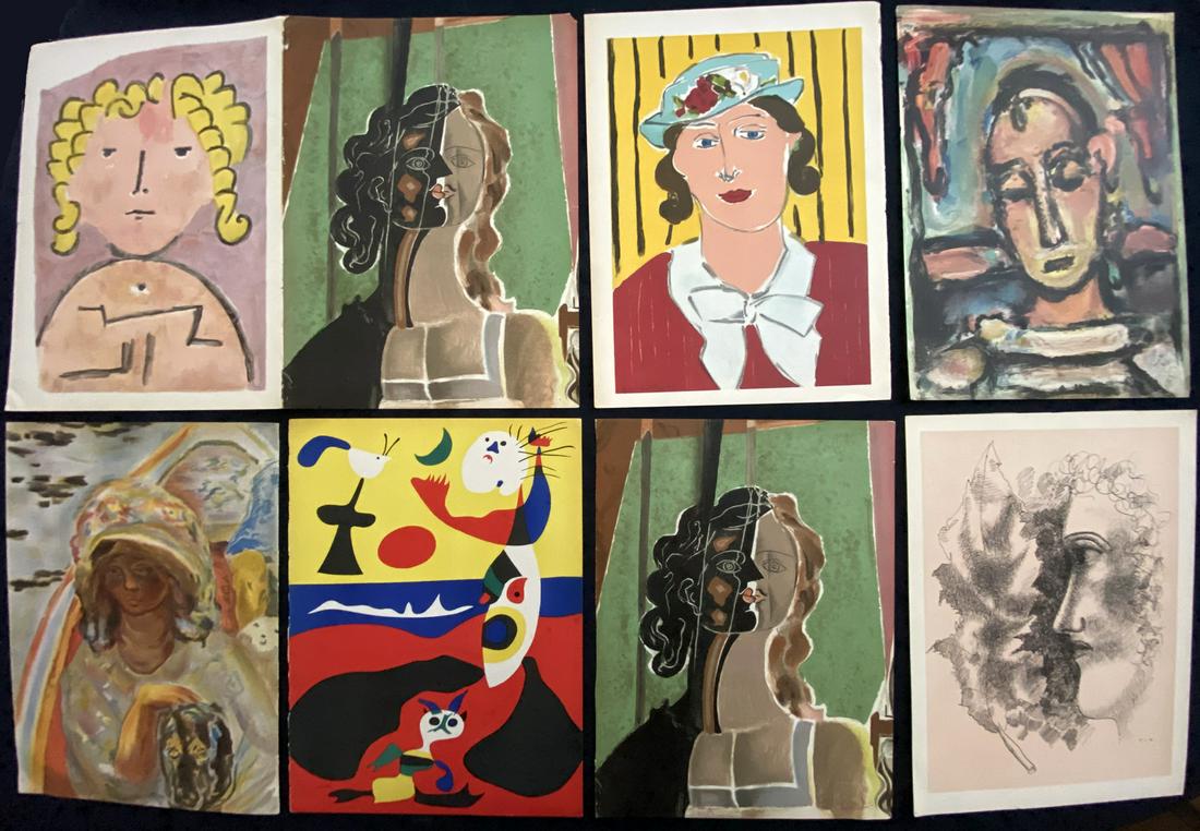 Matisse Miro Braque Klee, Prints from Verve (1 of 1)