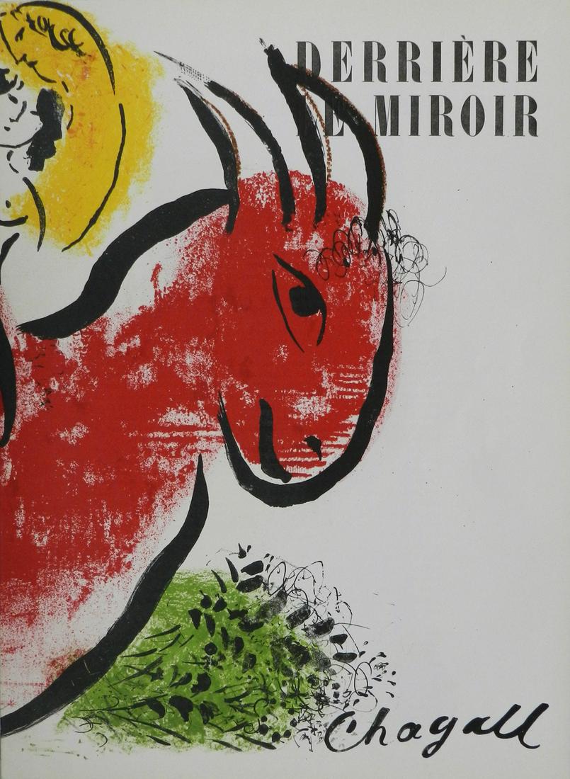 Derriere le Miroir 44-45. 2 lithographs by Chagall on (1 of 2)