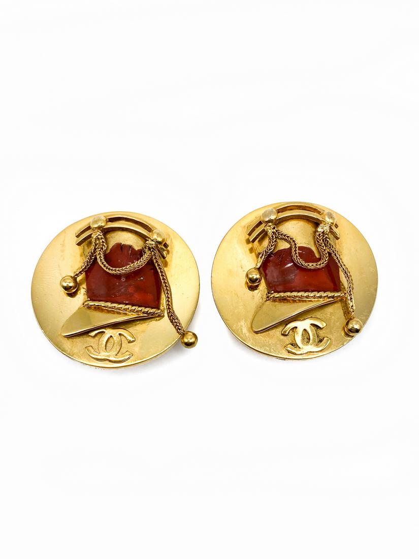 Chanel Earrings. Signed (1 of 2)