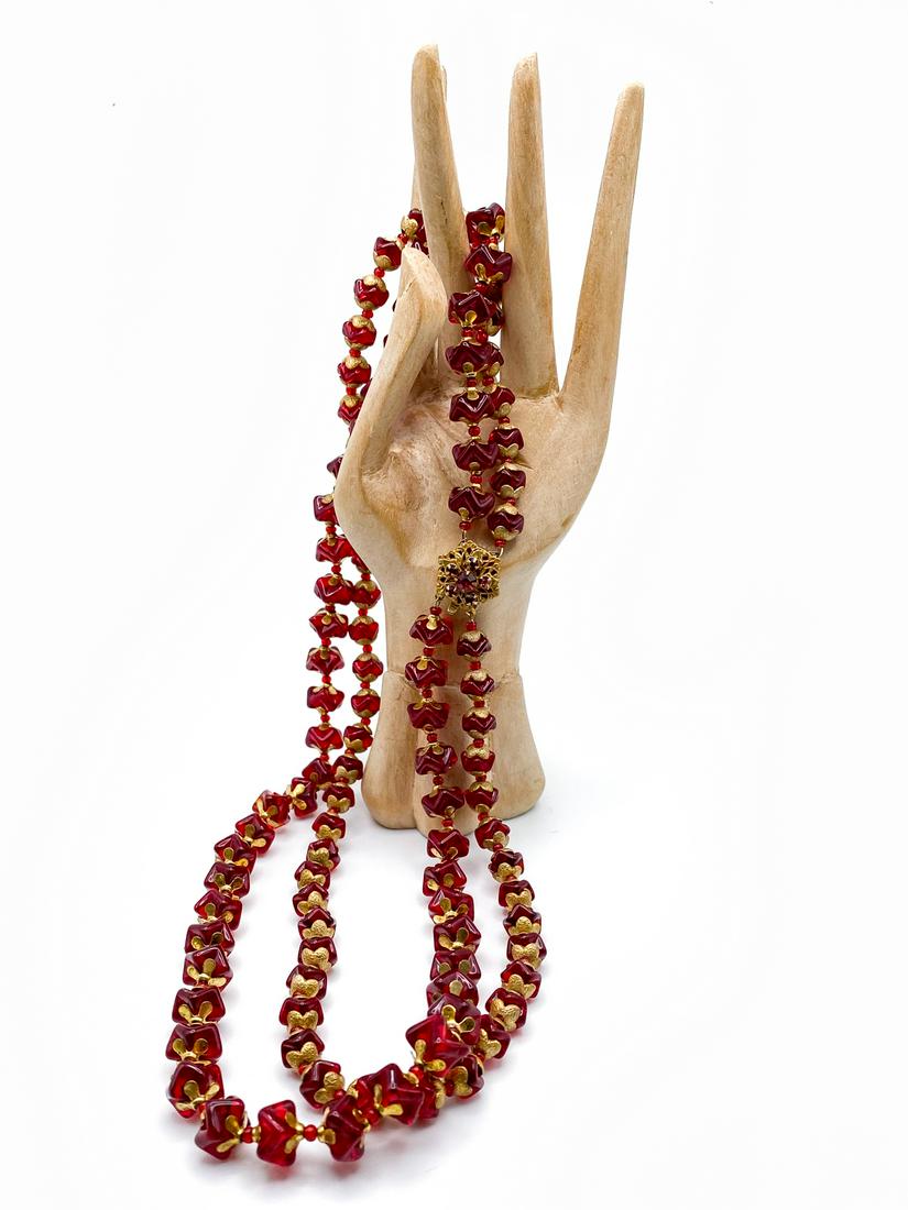 Miriam Haskell Necklace. Signed (1 of 1)