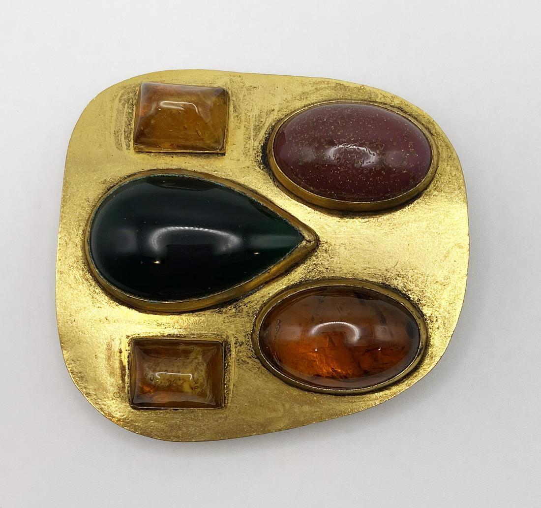 Roger Scemama Belt Buckle. Signed (1 of 2)